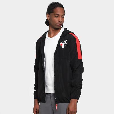 Jaqueta Corta-Vento São Paulo Orgulho Tricolor