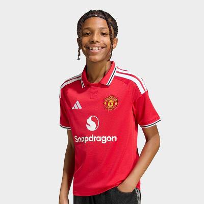 Camisa Infantil Manchester United Home 26/27 Torcedor Adidas