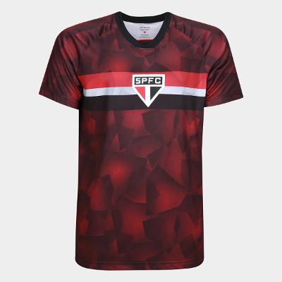 Camiseta São Paulo Esportiva Raça Tricolor Masculina