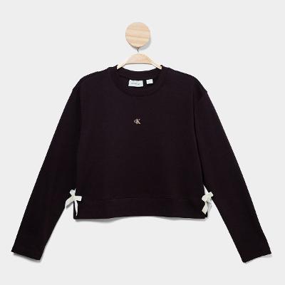 Moletom Infantil Calvin Klein Casual Menina