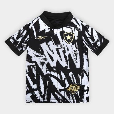 Camisa Infantil Botafogo IV 25/26 s/n Torcedor Reebok