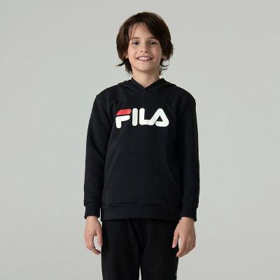 Casaco Infantil Fila Letter Fun c/Capuz Menino