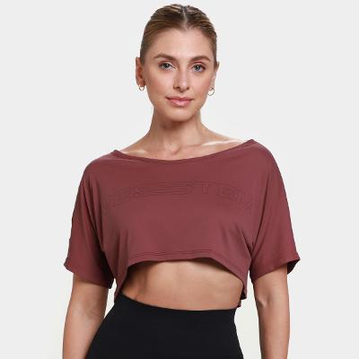 Camiseta Cropped Vestem Set Feminina