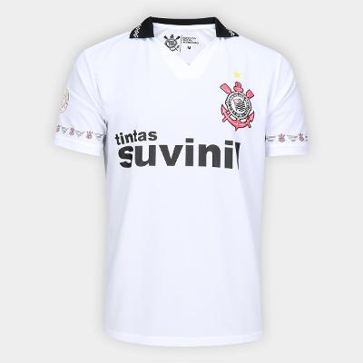 Camisa Corinthians Retrô Suvinil 1995 Masculina