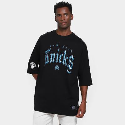 Camiseta New York Knicks Mitchell & Ness Oversized Masculina