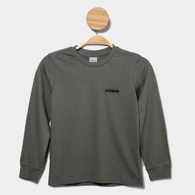 Camiseta Manga Longa Infantil Nicoboco Chord