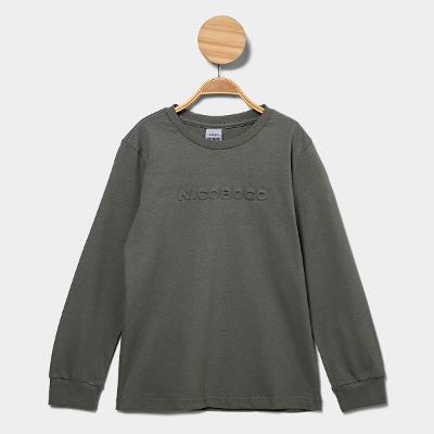 Camiseta Manga Longa Infantil Nicoboco Rhythm