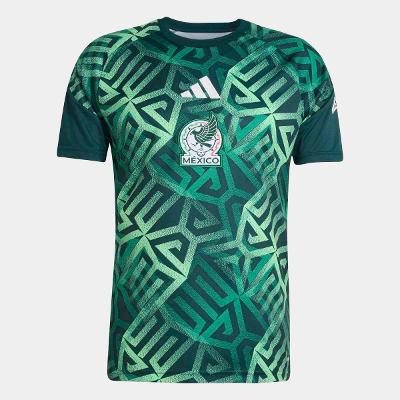 Camisa Seleção México Home 2026 Pré-Jogo Adidas Masculina