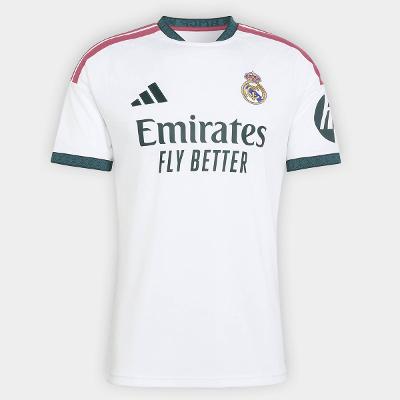 Camisa Real Madrid Home 26/27 s/n Torcedor Adidas Masculina
