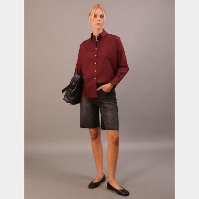 Bermuda Jeans Calvin Klein Baggy Feminina