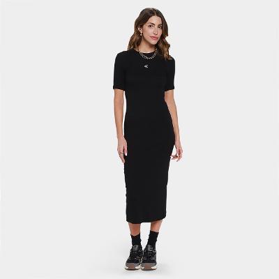 Vestido Calvin Klein Midi Ribana