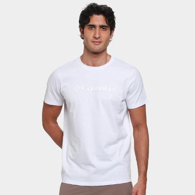 Camiseta Columbia Basic Logo II Branded Shadow Masculina