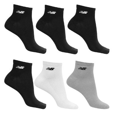 Kit New Balance Meia Cano Curto C/6 Pares Masculina
