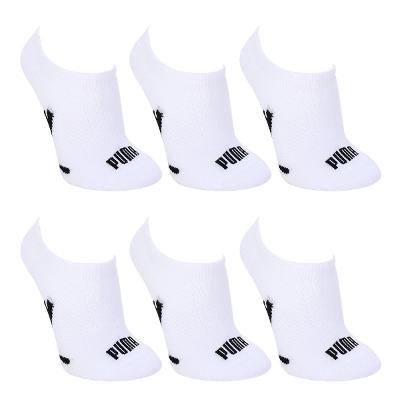 Kit Meia Puma Cano Invisível C/6 Pares Feminina
