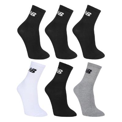 Kit New Balance Meia Cano Alto C/6 Pares Feminina