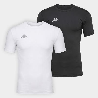 Kit Camiseta Kappa Térmica Embrace C/2 Masculina