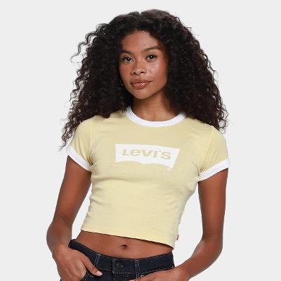Camiseta Levi's Graphic Ringer Mini Feminina