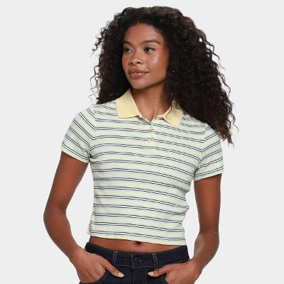 Camisa Polo Cropped Levi's Jeni Feminina