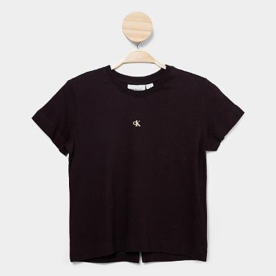 Camiseta Infantil Calvin Klein Menina
