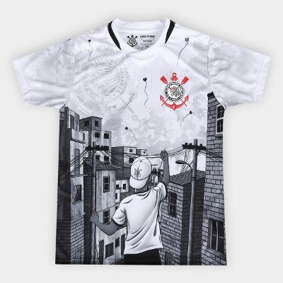 Camisa Infantil Corinthians Quebrada
