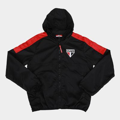 Jaqueta Infantil  São Paulo Corta-Vento Orgulho Tricolor