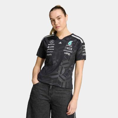 Camiseta Adidas Mercedes Petronas Petro Feminina