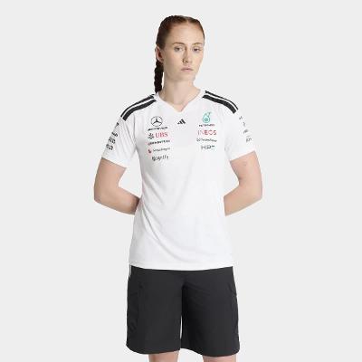 Camiseta Adidas Mercedes Petronas Petro Feminina