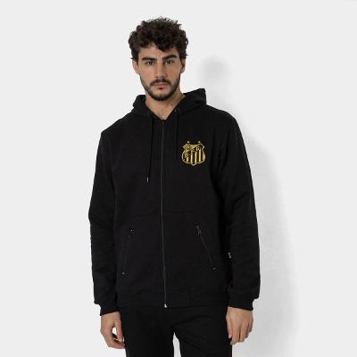 Moletom Santos Glória Alvinegra C/ Zíper Masculino