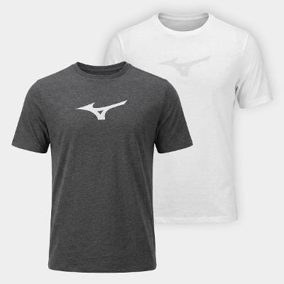 Kit Camiseta Mizuno Lifestyle 2 Peças Masculino
