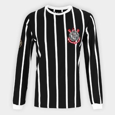 Camiseta Manga Longa Corinthians Democracia Feminina