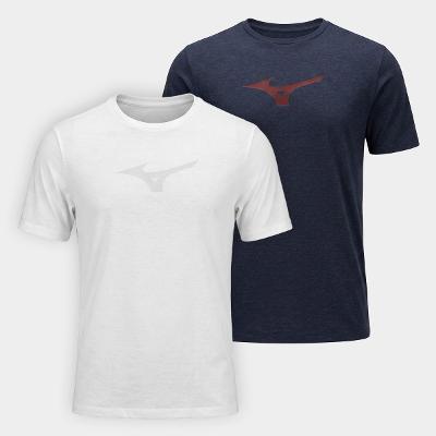 Kit Camiseta Mizuno Lifestyle 2 Peças Masculino