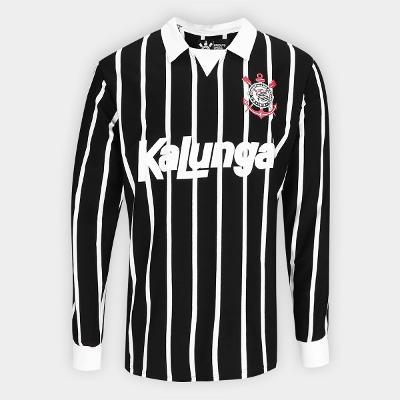 Camisa Manga Longa Corinthians Kalunga Masculina