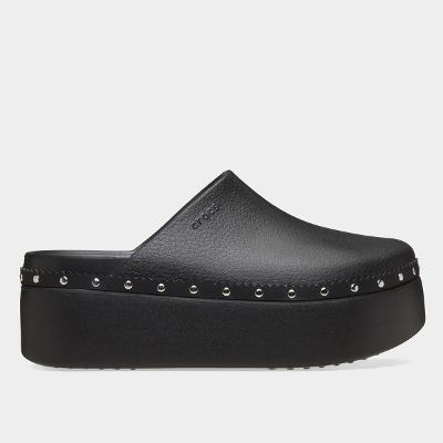 Sandália Crocs Dylan Platform Studded Clog Feminina