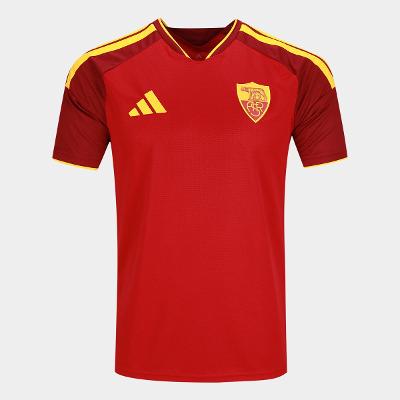 Camisa Roma Home 26/27 s/n Torcedor Adidas Masculina