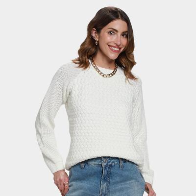 Tricot Calvin Klein Tramado Feminino