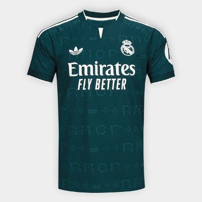 Camisa Real Madrid Away 26/27 s/n Torcedor Adidas Masculina