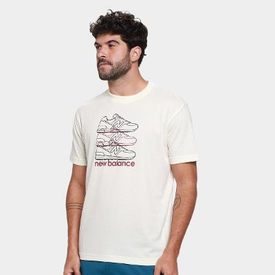 Camiseta New Balance Layered 574 Masculina