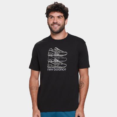 Camiseta New Balance Layered 574 Masculina