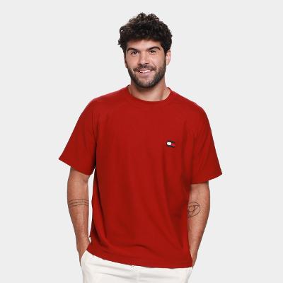 Camiseta Tommy Hilfiger Flag Elevated Masculina