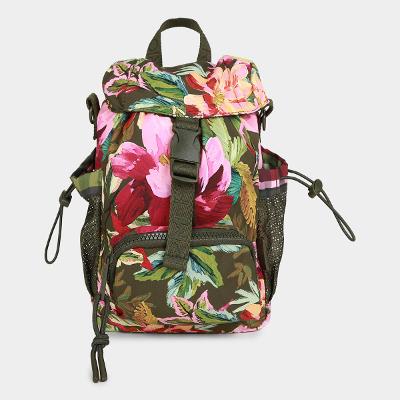 Bolsa Farm Pipoquinha Painted Flowers Feminina