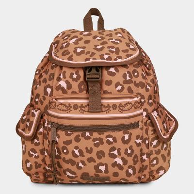 Bolsa Farm Pipoca Onça Bandana Caramelo Feminina