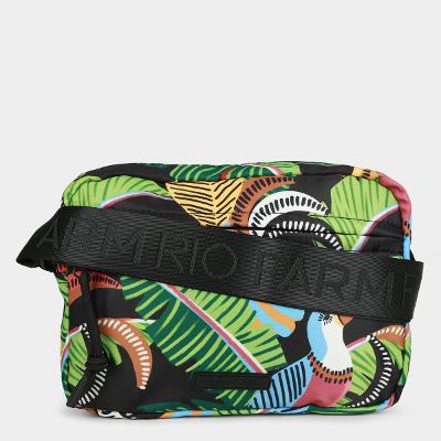 Bolsa Farm Ziriguidum Tucanos Com Folhagens Feminina