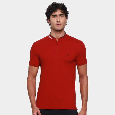 Camisa Polo Tommy Hilfiger Tipped Slim Masculina