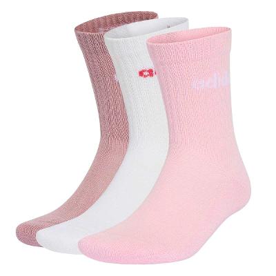 Kit Meia Adidas Crew 3 Pares