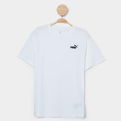 Camiseta Infantil Puma Ess Small No. 1 Menino