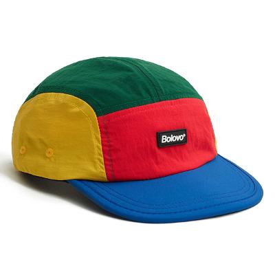 Boné Bolovo 5 Panel Colorbloquinho