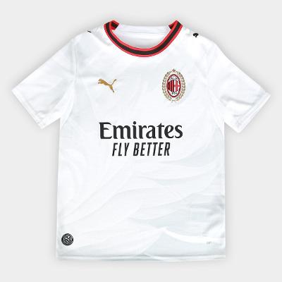 Camisa Infantil Milan Away 26/27 s/n Torcedor Puma