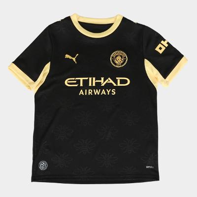 Camisa Infantil Manchester City Away 26/27 s/n Torcedor Puma