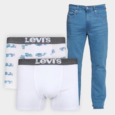 Kit Cueca Levi's C/ 2 Peças + Calça Levi´s 511 Slim Masculina