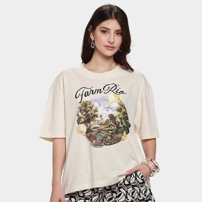Camiseta Farm Natureza Feminina